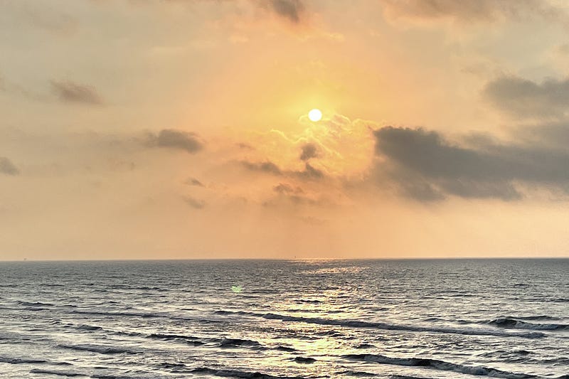 Tranquil beach scene for relaxation and healing