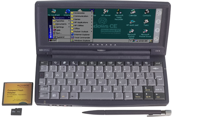 HP Jornada 680 handheld computer