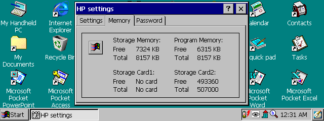 Windows CE memory allocation