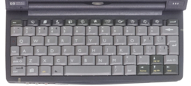 HP Jornada 680 keyboard