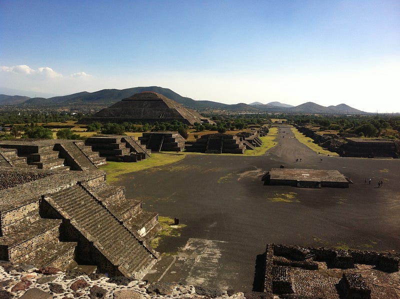 The Ruins of Teotihuacán