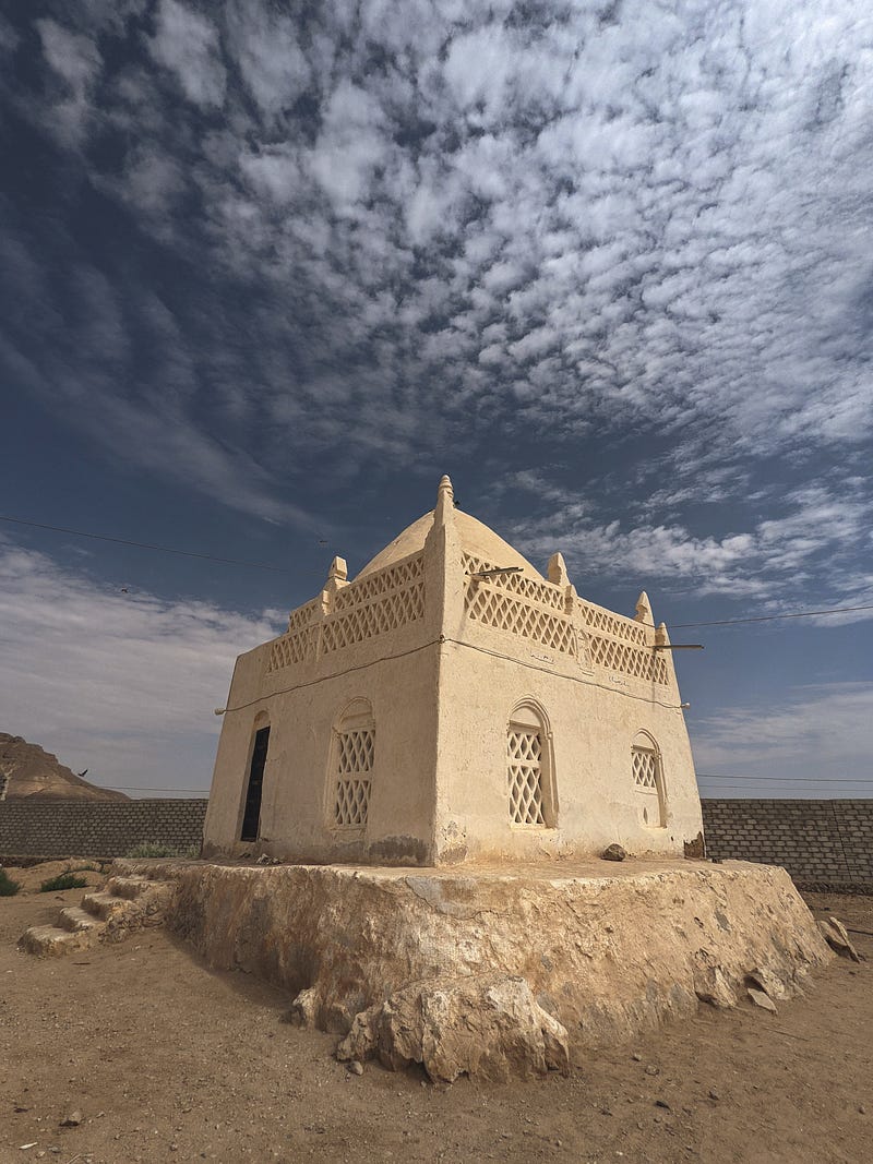 Archaeological excavation site in Oman