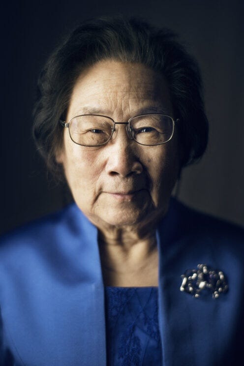 Portrait of Tu Youyou, Nobel Laureate in Medicine