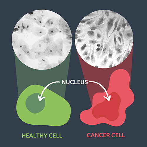 Transformation of healthy cells