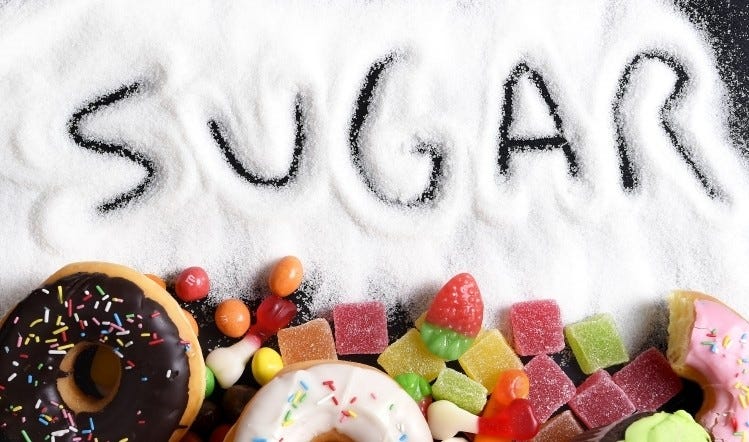 Effects of refined sugar on health