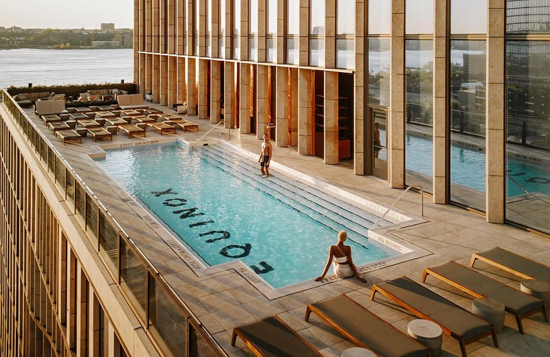 Luxurious gym experience at Equinox