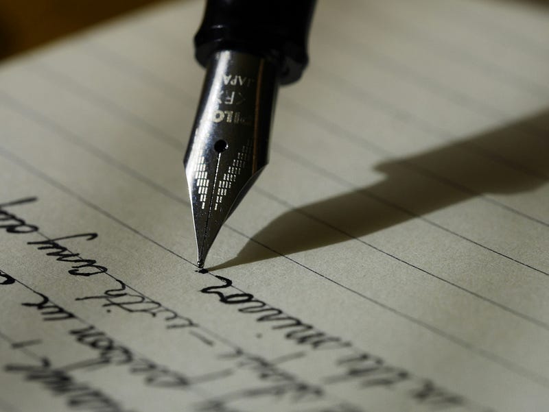 Writing as a nurturing practice for the soul