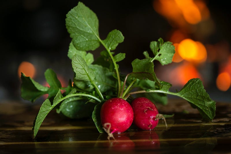 Delicious radish dishes