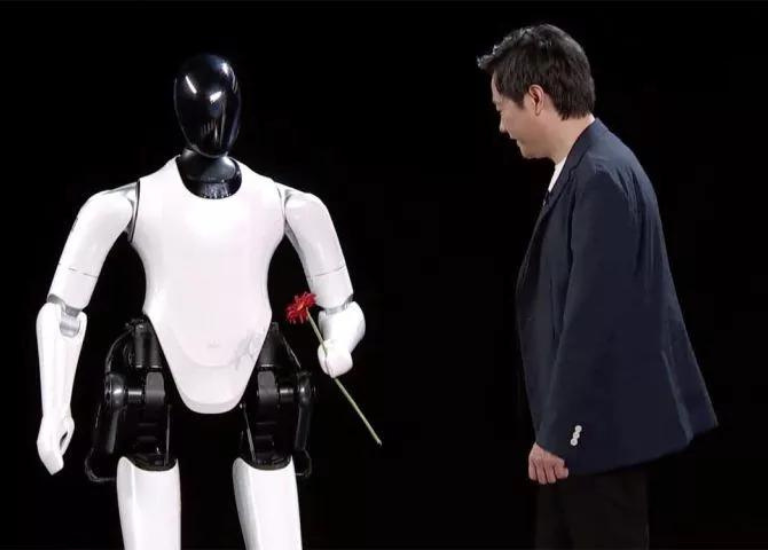 CyberOne humanoid robot showcasing its advanced design