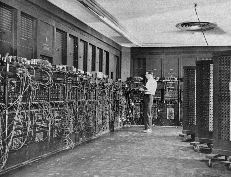 Early electronic computer ENIAC