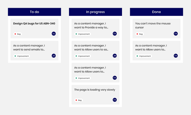 Aggregate bug ticket approach