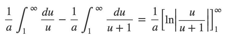 Natural logarithm results