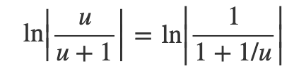 Argument for upper limit evaluation