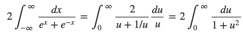 Reformulated integral for evaluation