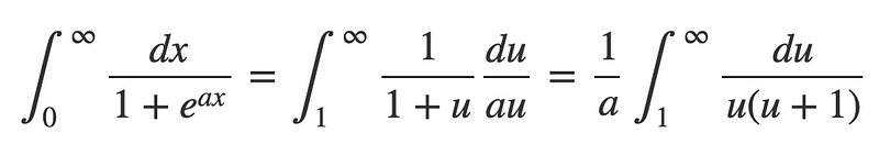 Reformulated integral expression