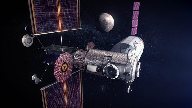 Concept art of the Lunar Gateway