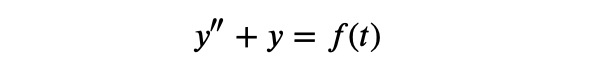 Differential equation representation