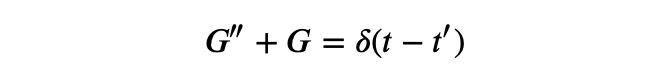 Simplified differential equation