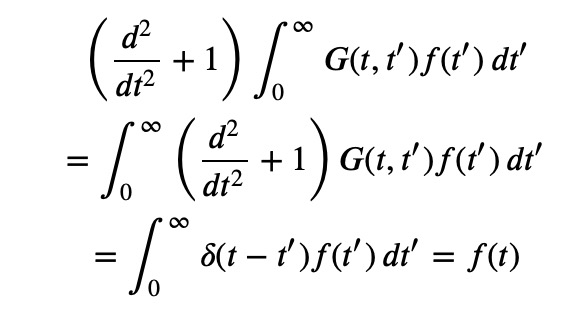 Verification of the differential equation