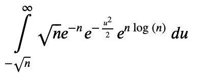 Expanded integral result