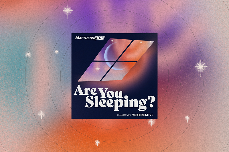 Podcast cover for "Are You Sleeping?"