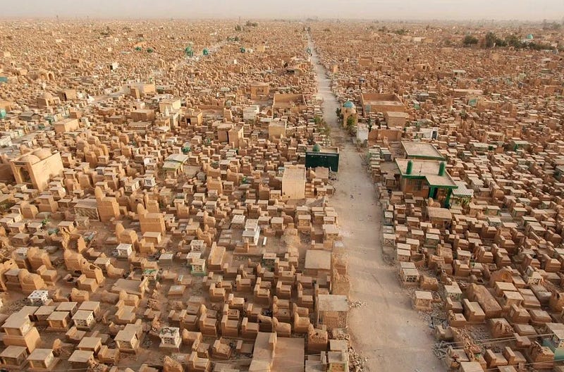 Largest cemetery in the world