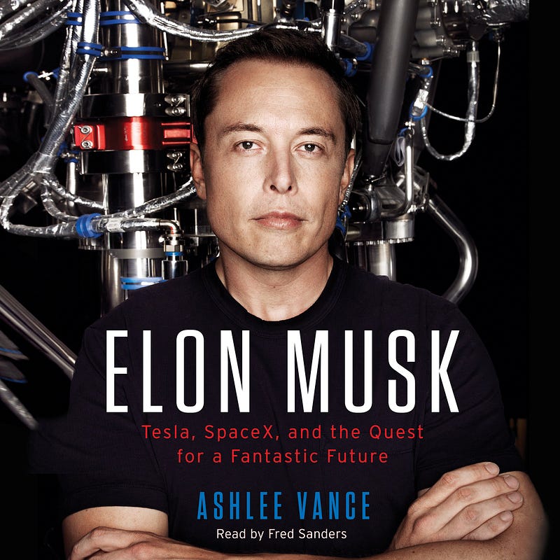 Elon Musk biography by Ashlee Vance