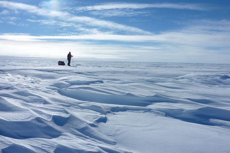 Antarctic ice sheet's significance in freshwater storage