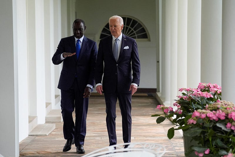 President Ruto meets with President Biden